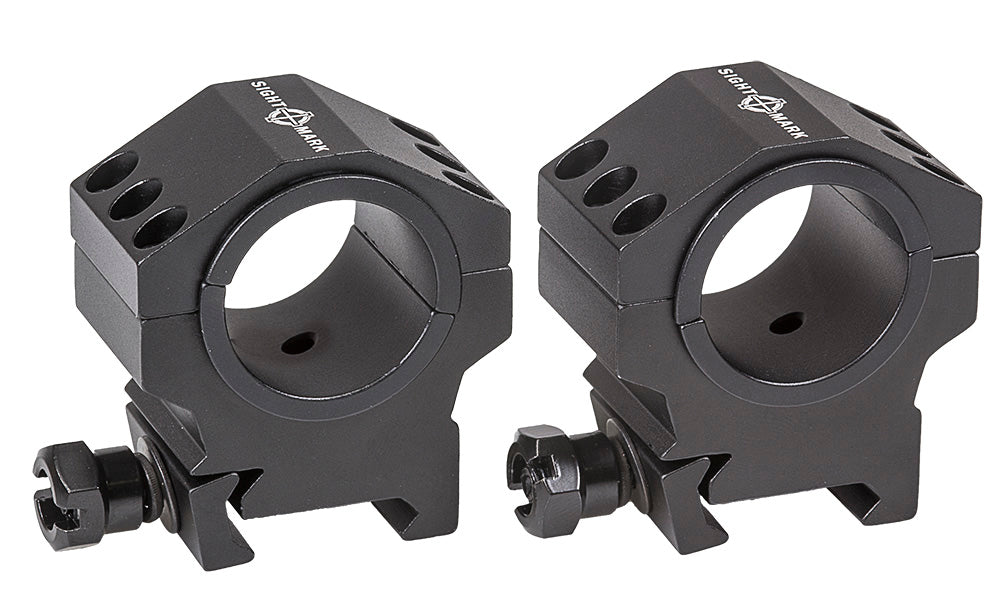 Tactical Mounting Rings - fits 30mm & 1inch Medium/High/Extra High/Low Picatinny Rings