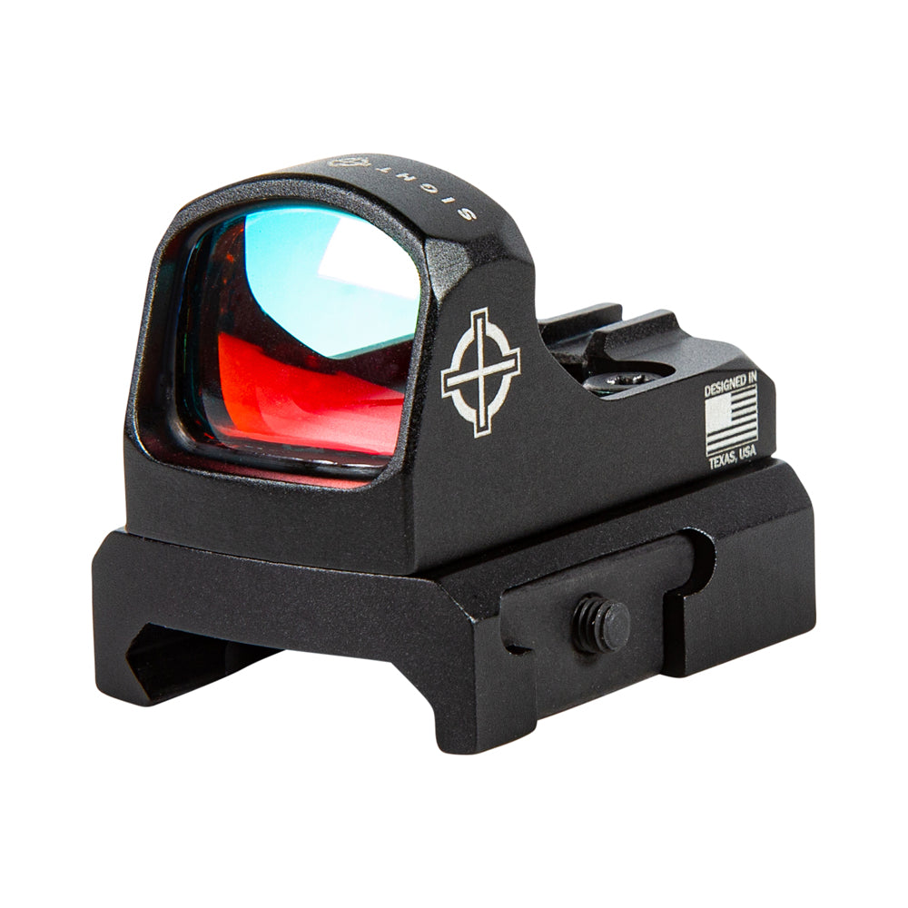 Bottom view of Mini Shot A-Spec M3 with low profile fixed mount for subcompact gun applications