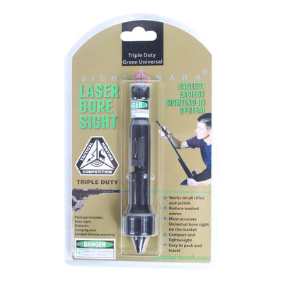 Mira de alineación universal TripleDuty con láser verde