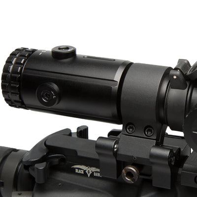 T-3 magnifier integrated with optical scope system for enhanced magnification capabilities