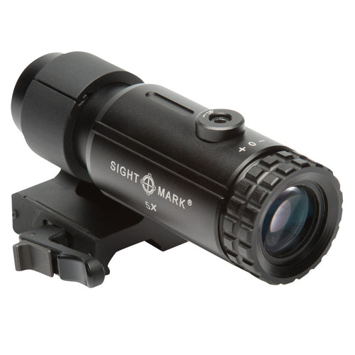 T-5 Magnifier 5X with LQD Flip to Side Mount