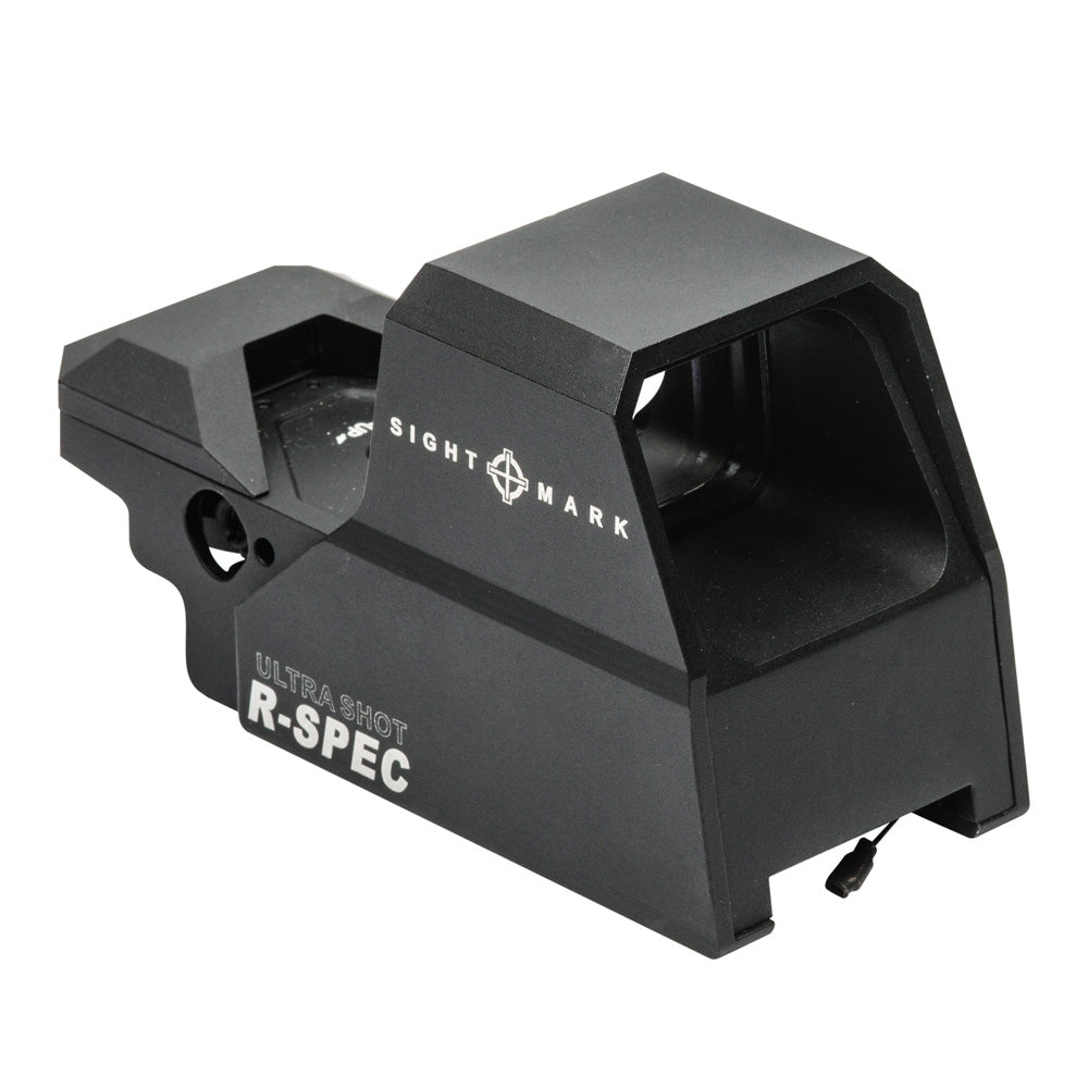 Sightmark Ultra Shot R-Spec reflex sight with wide-angle lens system and unlimited eye relief
